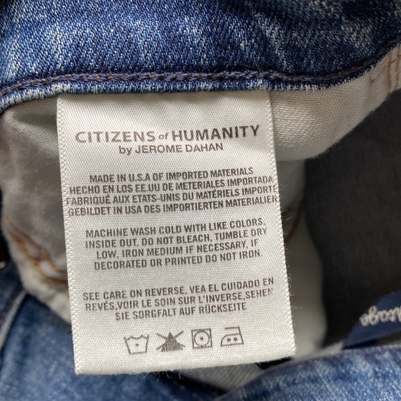 SOLD.                   🎉HP🎉 NWT $279 ✨Citizens of Humanity Drew Flip✨ Size 26 - Picture 10 of 12